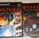 ORPHEN SCION OF DESTINY PS2 PLAYSTATION 2 100% COMPLETE