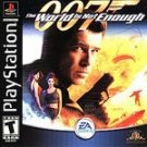 007 WORLD IS NOT ENOUGH COMPLETE 100% PLAYSTATION PS1