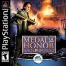 MEDAL HONOR UNDERGROUND BLACK COMPLETE PLAYSTATION PS1