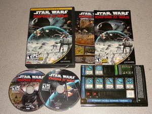 STAR WARS EMPIRE AT WAR PC CD WIN 100% COMPLETE XP
