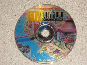 SIMCITY CD COLLECTION SIM CITY 2000 PC IBM CD ROM WIN