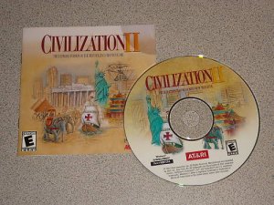 CIVILIZATION II 2 ORIGINAL PC CD WIN 95 98 ME 2000 XP