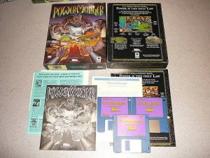 POWER MONGER POWERMONGER EA PC 100% COMPLETE BIG BOX