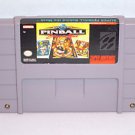 SUPER PINBALL BEHIND THE MASK  SUPER NINTENDO SNES