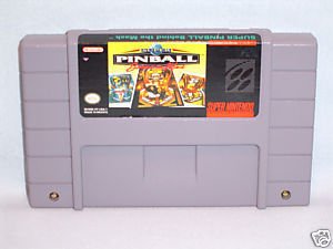 SUPER PINBALL BEHIND THE MASK  SUPER NINTENDO SNES