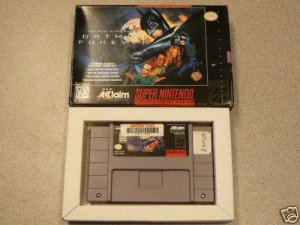 BATMAN FOREVER BOXED SUPER NINTENDO SNES