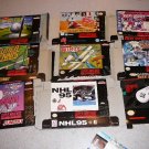 COLLECTION OF BOXES INSTRUCTIONS SUPER NINTENDO SNES