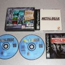 METAL GEAR SOLID ORIGINAL 100% COMPLETE PLAYSTATION PS1