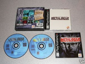METAL GEAR SOLID ORIGINAL 100% COMPLETE PLAYSTATION PS1
