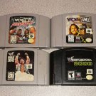 WWF WAR ZONE WCW NWO TOUR 2000 5 GAMES N64 NINTENDO 64