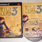 WILD ARMS 3 PS2 PLAYSTATION 2 100% COMPLETE