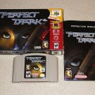 PERFECT DARK MATURE N64 NINTENDO 64 100% COMPLETE BOXED