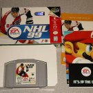 NHL 99 MINT HOCKEY N64 NINTENDO 64 100% COMPLETE BOXED