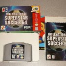 INTERNATIONAL SUPERSTAR SOCCER 64 N64 NINTENDO BOXED