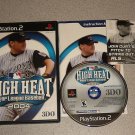 HIGH HEAT MAJOR LEAGUE BASEBALL 2004 PS2 100% COMPLETE