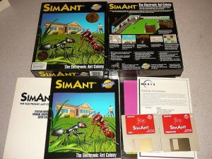 SIM ANT SIMANT MAC 100% COMPLETE BOXED MAXIS BIG BOX