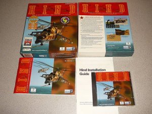 HIND RUSSIAN HELICOPTER SIMULATOR PC CD COMPLETE BOXED