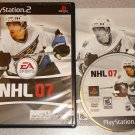 NHL 07 HOCKEY PS2 PLAYSTATION 2 100% COMPLETE