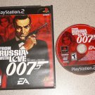 FROM RUSSIA WITH LOVE 007 BOND PS2 PLAYSTATION 2