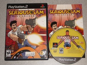 SERIOUS SAM NEXT ENCOUNTER PS2 PLAYSTATION 2 100%