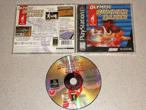 OLYMPIC SUMMER GAMES PS1 100% COMPLETE PLAYSTATION