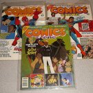 COMICS SCENE MAGAZINE LOT 3 7 8 & STARLOG 134 4 MAGS