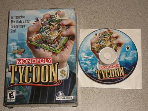 MONOPOLY TYCOON BOXED INFOGAMES PC CD ROM ROM