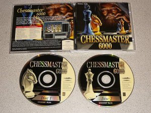 CHESSMASTER 6000 & 7000 2 GAME SET PC CD CHESS MASTER