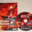 DYNASTY WARRIORS 4 KOEI PS2 PLAYSTATION 2