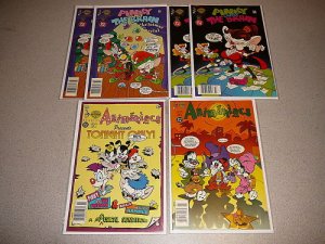 PINKY & BRAIN ANIMANIACS COMICS 9 ISSUES COLLECTION WB