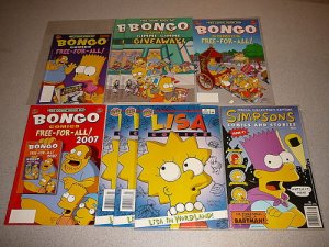 THE SIMPSONS 1-147 EXTRAS COMICS 156 ISSUES COLLECTION