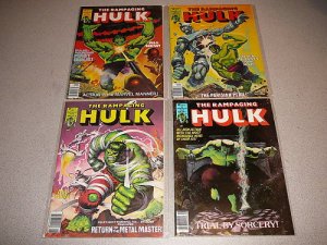 RAMPAGING HULK MARVEL 1-27 COMPLETE RUN MAGAZINE COMIC