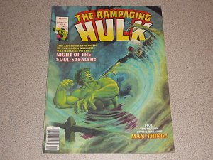 RAMPAGING HULK #7 MARVEL MAGAZINE COMIC INCREDIBLE