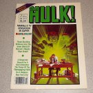 RAMPAGING HULK #19 MARVEL MAGAZINE COMIC INCREDIBLE