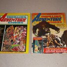 THRILLING ADVENTURE STORIES #1 & 2 MAGAZINES COMIC