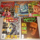 MONSTERS ATTACK 1 2 3 4 5 FULL RUN MAGAZINE COMIC 1989