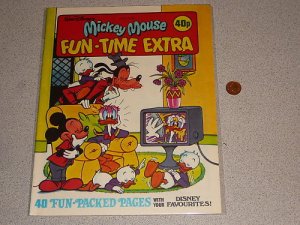MICKEY MOUSE FUN TIME EXTRA 1979 IPC MAGAZINE COMIC