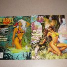 MARVEL SWIMSUIT SPECIAL #1 & 2 RUN MAGAZINE COMIC 1992