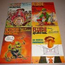FLUIDE GLACIAL FRENCH MAGAZINE LOT 36-40 4 ISSUES 1979