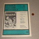 COMICS VALUES MONTHLY #20 NOV 1987 MAGAZINE COMIC