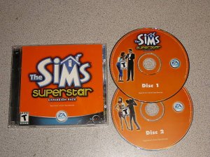 THE SIMS SUPERSTAR EXPANSION PACK  PC CD ROM