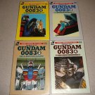 MOBILE SUIT GUNDAM 0083 1-4 COMICS COMPLETE SET ANIME