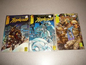 APPLESEED 4.1 4.3 4.4 COMICS ECLIPSE ANIME 4 ISSUES