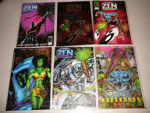 ZEN INTERGALACTIC NINJA COMICS COMPLETE SET 37 ISSUES