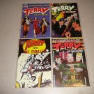 TERRY AND THE PIRATES COMICS 4 ISSUES REMAKES ACG 1998
