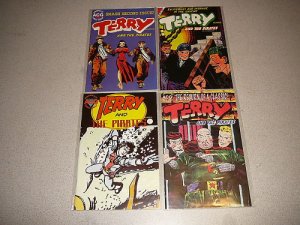 TERRY AND THE PIRATES COMICS 4 ISSUES REMAKES ACG 1998