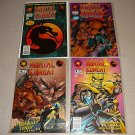 MORTAL KOMBAT BLOOD & THUNDER #1 2 4 5 COMICS SET