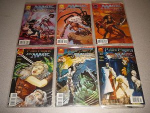 MAGIC THE GATHERING COMICS 10 ISSUES WITH CARDS ARMADA