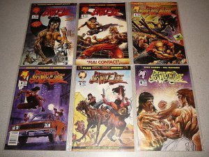 BRUCE LEE 1-6 MALIBU COMICS COMPLETE SET KARATE 1994