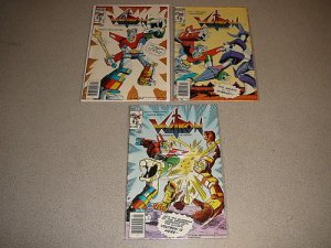 VOLTRON 1-3 MODERN COMICS COMPLETE SET 80s CARTOON